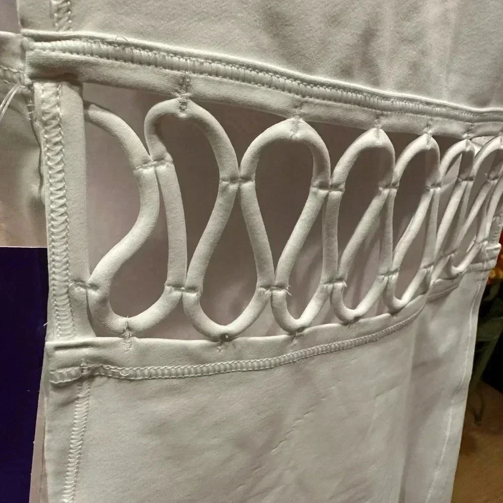 Lululemon Athletica white tank tops size 10